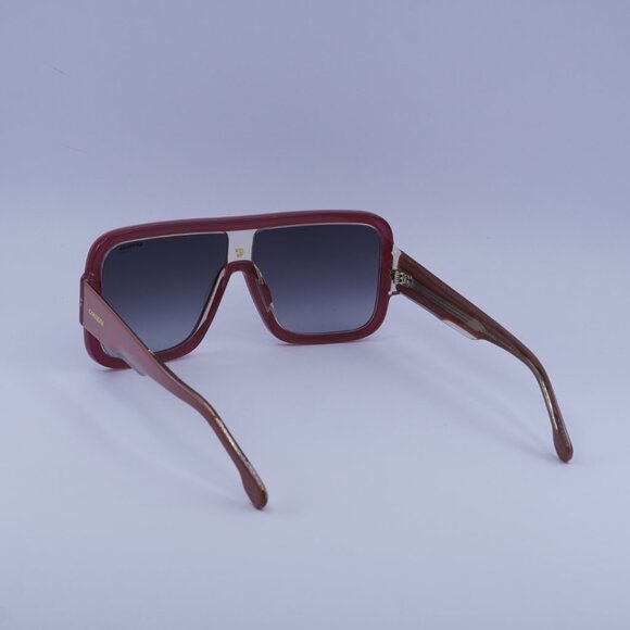 Carrera FLAGLAB 14 03R7 9O Sunglasses Pink Beige Shield Frame, Grey Lenses - Picture 7 of 13